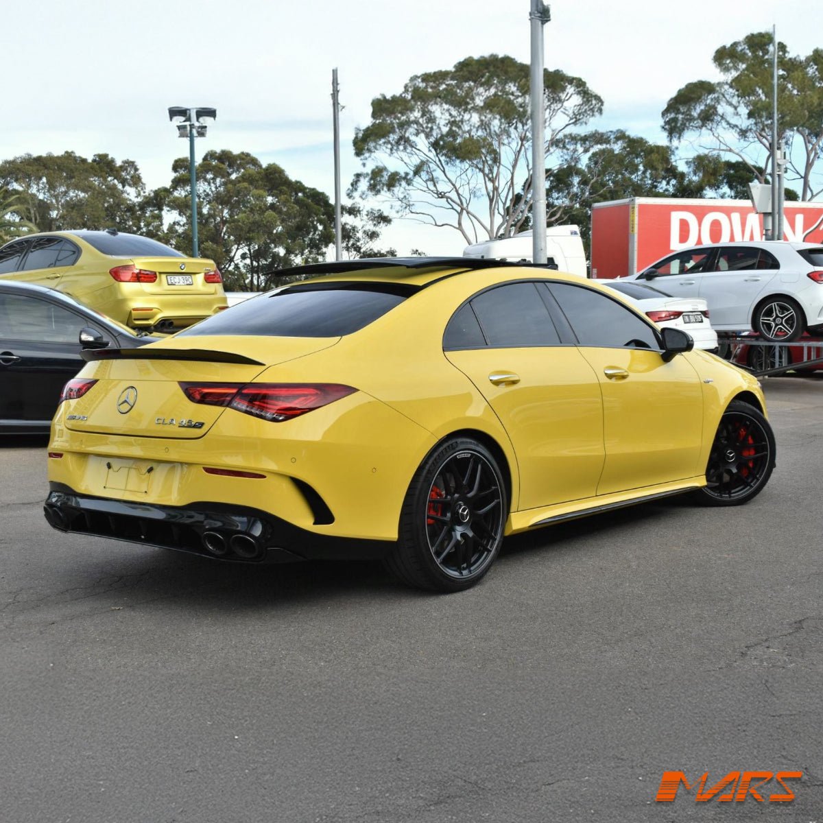 Lower Side Skitrs Bodykit for Mercedes - Benz CLA Class C118 W118 & CLA35 CLA45 AMG 2018 - 2025 - Mars Performance