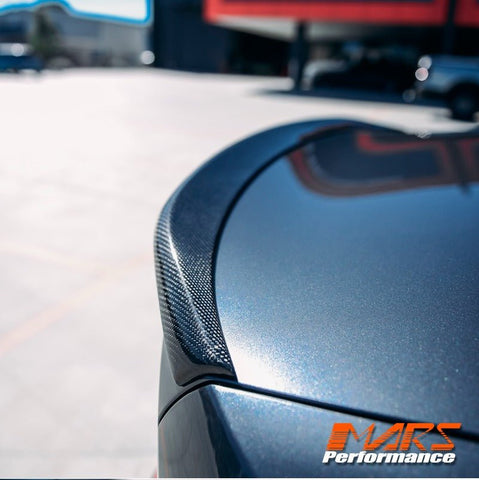 M Performance Style Carbon Fibre Rear trunk boot lip Spoiler Wing Bodykit for BMW 3 Series G20 & G80 M3 2018 - 2024 - Mars Performance