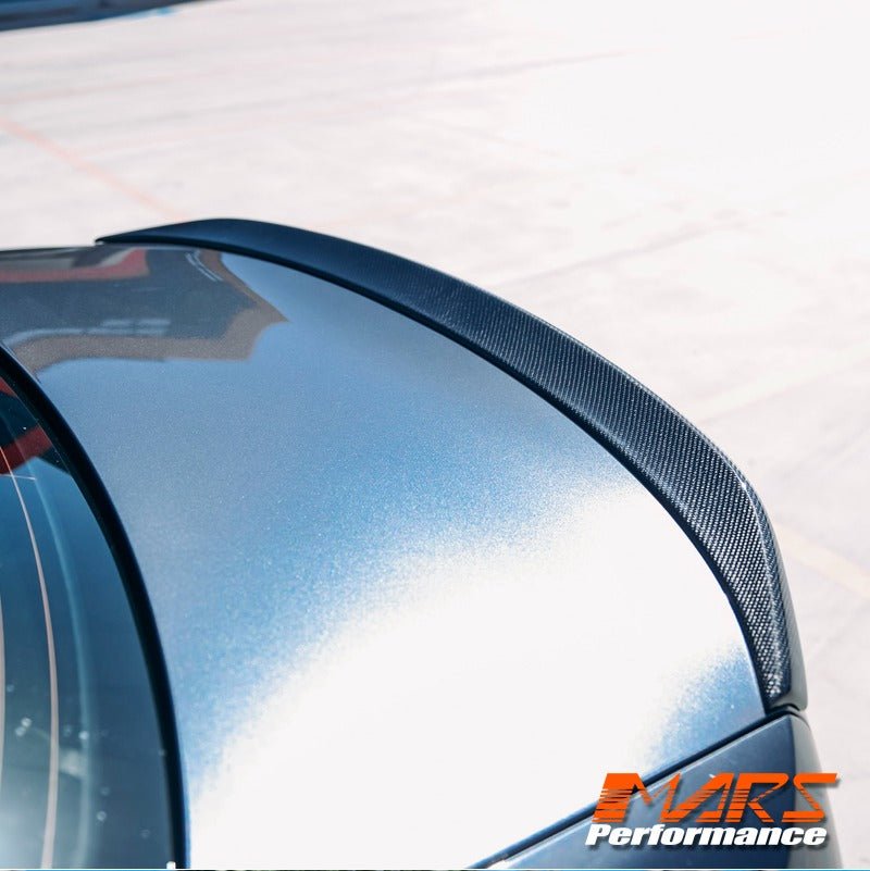 M Performance Style Carbon Fibre Rear trunk boot lip Spoiler Wing Bodykit for BMW 3 Series G20 & G80 M3 2018 - 2024 - Mars Performance