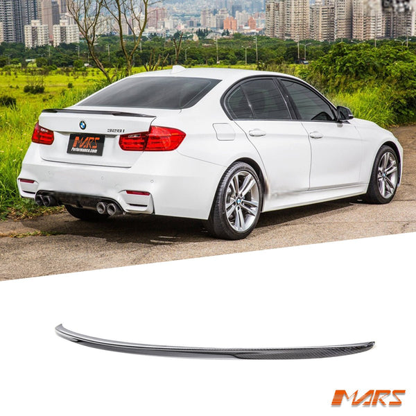 Painted 300 Alpine White P Style Trunk Spoiler for BMW 3-Series F30 F80 M3 | UK Painted 300 Alpine White P Style Trunk Spoiler for BMW 3-Series F30 F80 M3 | UK