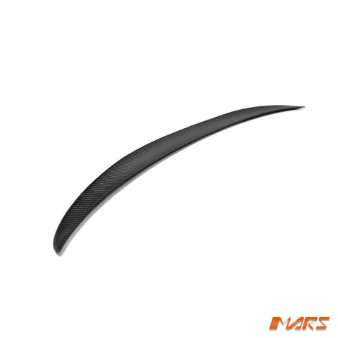 M Performance Style Carbon Rear Trunk Lip Spoiler Wing Bodykit for BMW F10 5 - Series Sedan & M5 2010 - 2016 - Mars Performance