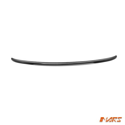 M Performance Style Carbon Rear Trunk Lip Spoiler Wing Bodykit for BMW F10 5 - Series Sedan & M5 2010 - 2016 - Mars Performance