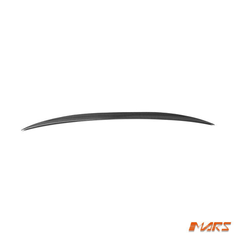 M Performance Style Carbon Rear Trunk Lip Spoiler Wing Bodykit for BMW F10 5 - Series Sedan & M5 2010 - 2016 - Mars Performance