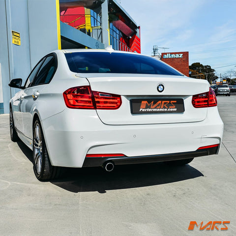 M Sport Style Rear Bumper Bar Bodykit with Single Exhaust Outlet for BMW 3 - Series F30 Sedan 2012 - 2018 - Mars Performance