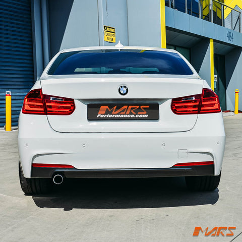 M Sport Style Rear Bumper Bar Bodykit with Single Exhaust Outlet for BMW 3 - Series F30 Sedan 2012 - 2018 - Mars Performance