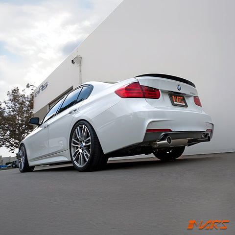 M Sport Style Rear Bumper Bar Bodykit with Twin Exhaust Outlet for BMW 3 - Series F30 Sedan 335i 340i 2012 - 2018 - Mars Performance