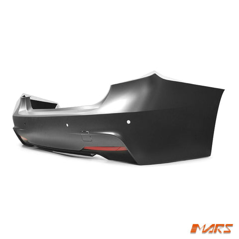 M Sport Style Rear Bumper Bar Bodykit with Twin Exhaust Outlet for BMW 3 - Series F30 Sedan 335i 340i 2012 - 2018 - Mars Performance