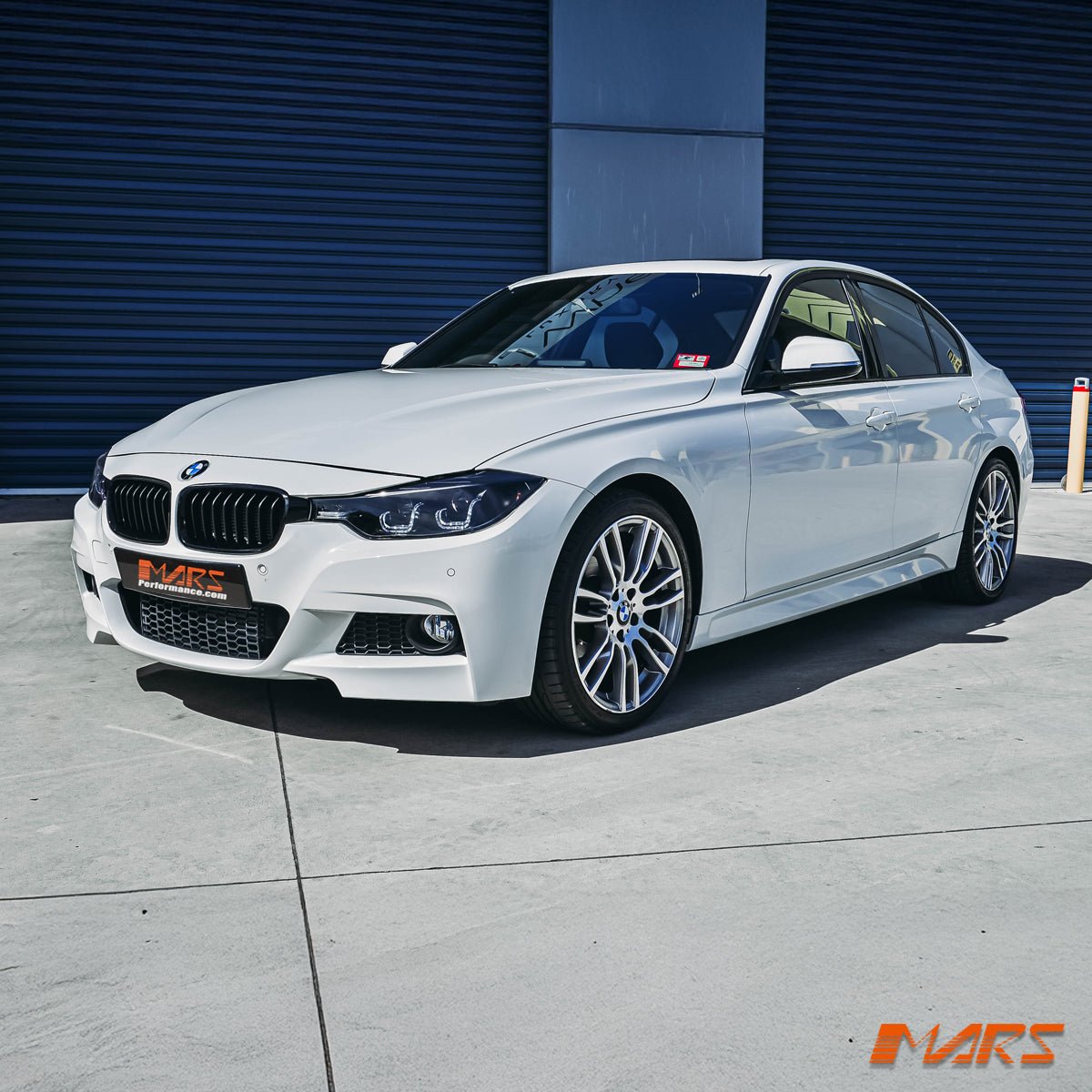 M Sports Style Plastic Bodykit Lower Side Skirts for BMW 3 - Series F30 Sedan 2012 - 2018 - Mars Performance