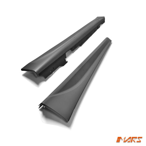 M Sports Style Plastic Bodykit Lower Side Skirts for BMW 3 - Series F30 Sedan 2012 - 2018 - Mars Performance