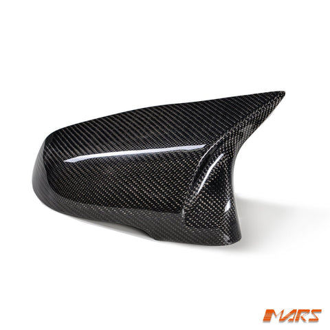 M Style Carbon Fibre Replacement Mirror Cover Caps for BMW 1 - Series F40 F52 2 Series F44 X1 F48 X2 F39 & Z4 G29 - Mars Performance