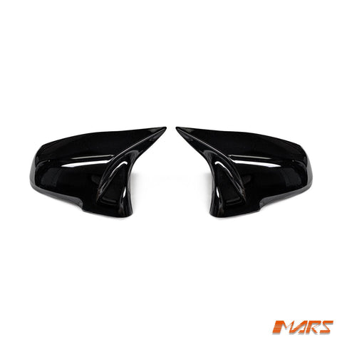 M Style Gloss Black Replacement Mirror Cover Caps Bodykit for BMW 1 - Series F40 F52 2 Series F44 X1 F48 X2 F39 & Z4 G29 - Mars Performance