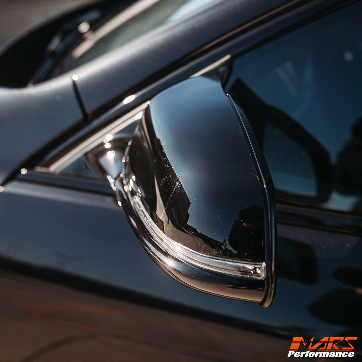 M Style Gloss Black Replacement Mirror Cover Caps Bodykit for BMW 1 - Series F40 F52 2 Series F44 X1 F48 X2 F39 & Z4 G29 - Mars Performance