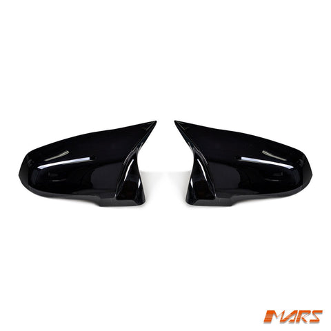 M Style Gloss Black Replacement Mirror Cover Caps Bodykit for BMW 1 - Series F40 F52 2 Series F44 X1 F48 X2 F39 & Z4 G29 - Mars Performance