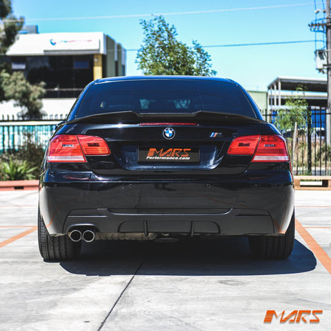 M Tech M Sport style Rear bumper bar Cover Bodykit for BMW 3 Series E92 Coupe & E93 Convertible 323i 320d 325i 330d 335i 2006 - 2013 - Mars Performance