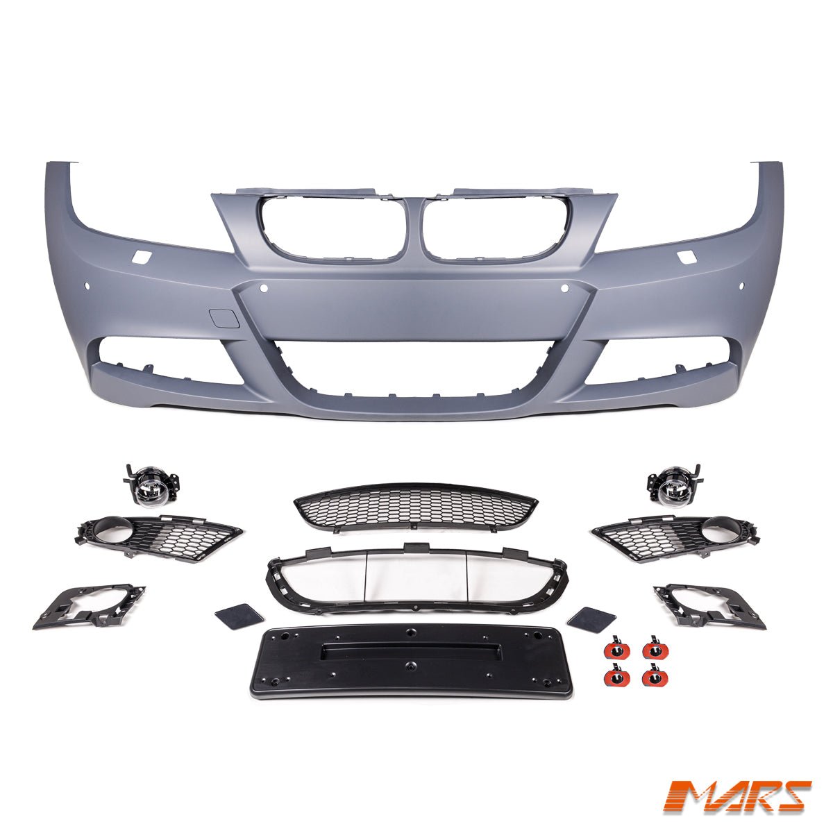 M Tech Sport Style Front Bumper Bar Bodykit for BMW 3 - Series E90 Sedan & E91 Wagon LCI 2009 - 2011 - Mars Performance