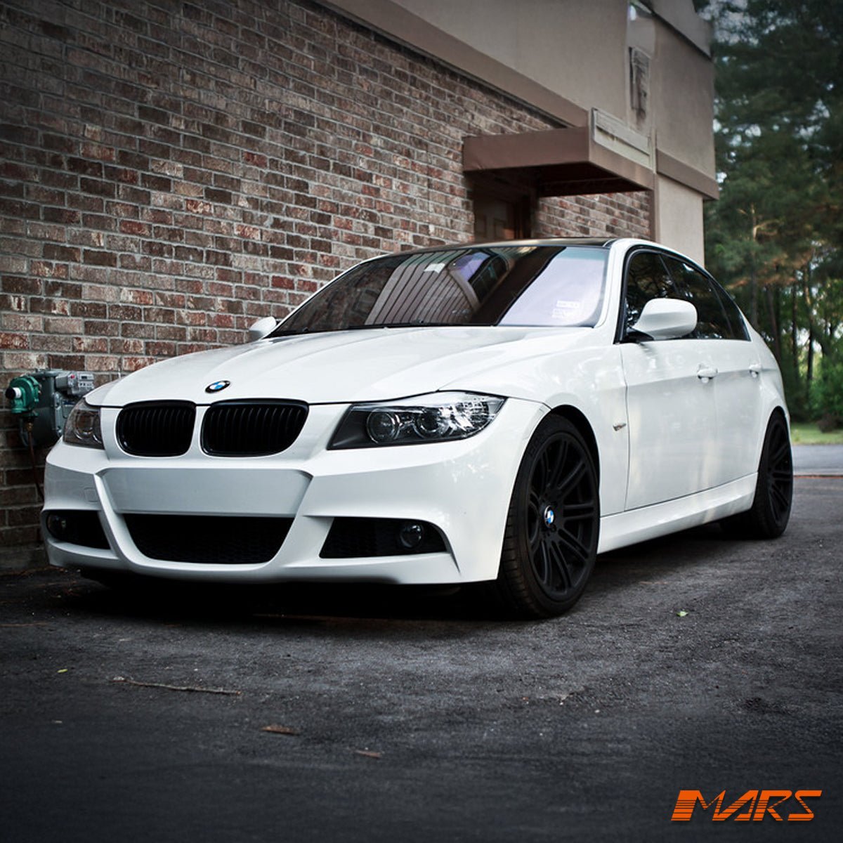 M Tech Sport Style Front Bumper Bar Bodykit for BMW 3 - Series E90 Sedan & E91 Wagon LCI 2009 - 2011 - Mars Performance