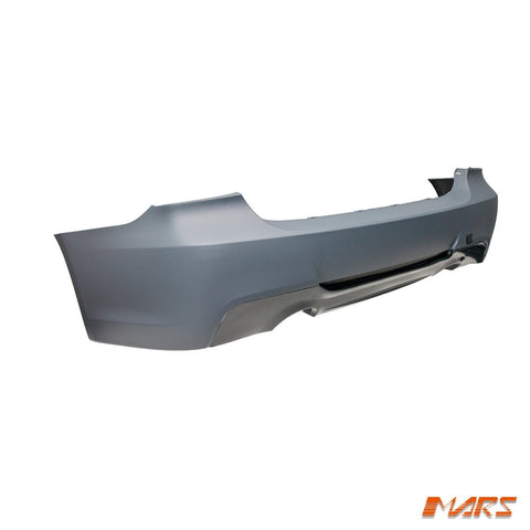 M Tech Sport Style Rear Bumper Bar Bodykit with Twin Exhaust Outlet for BMW 3 Series E90 Sedan 335i 2005 - 2011 - Mars Performance