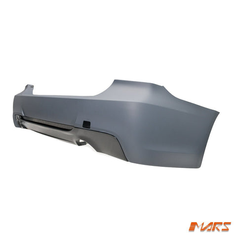 M Tech Sport Style Rear Bumper Bar Bodykit with Twin Exhaust Outlet for BMW 3 Series E90 Sedan 335i 2005 - 2011 - Mars Performance