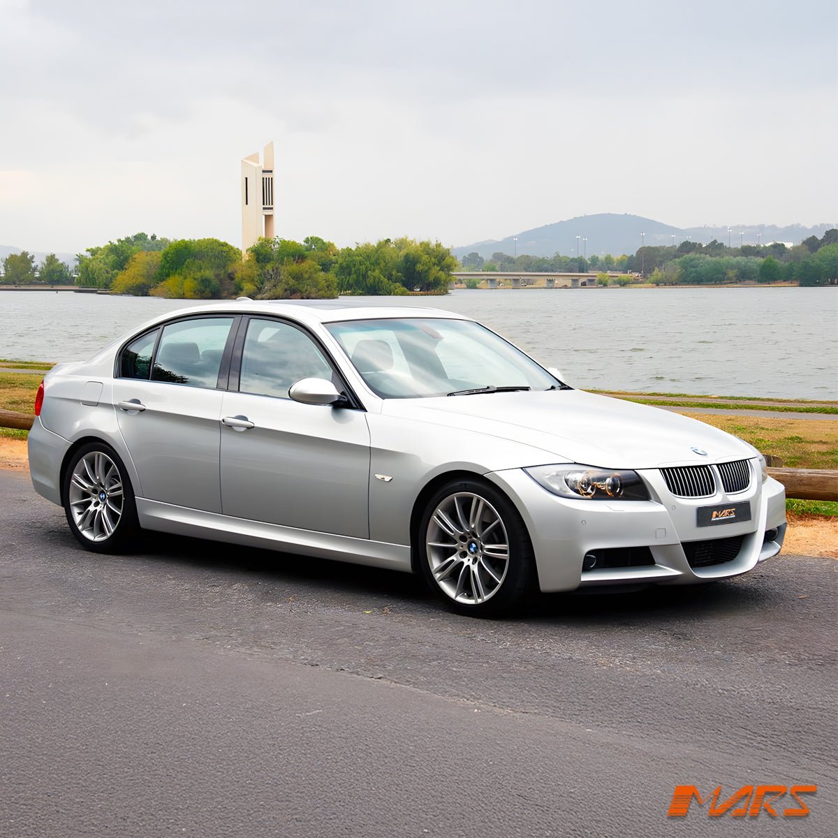 M Tech Sport style side skirts Bodykit for BMW 3 - Series E90 Sedan & E91 Wagon 2005 - 2011 - Mars Performance