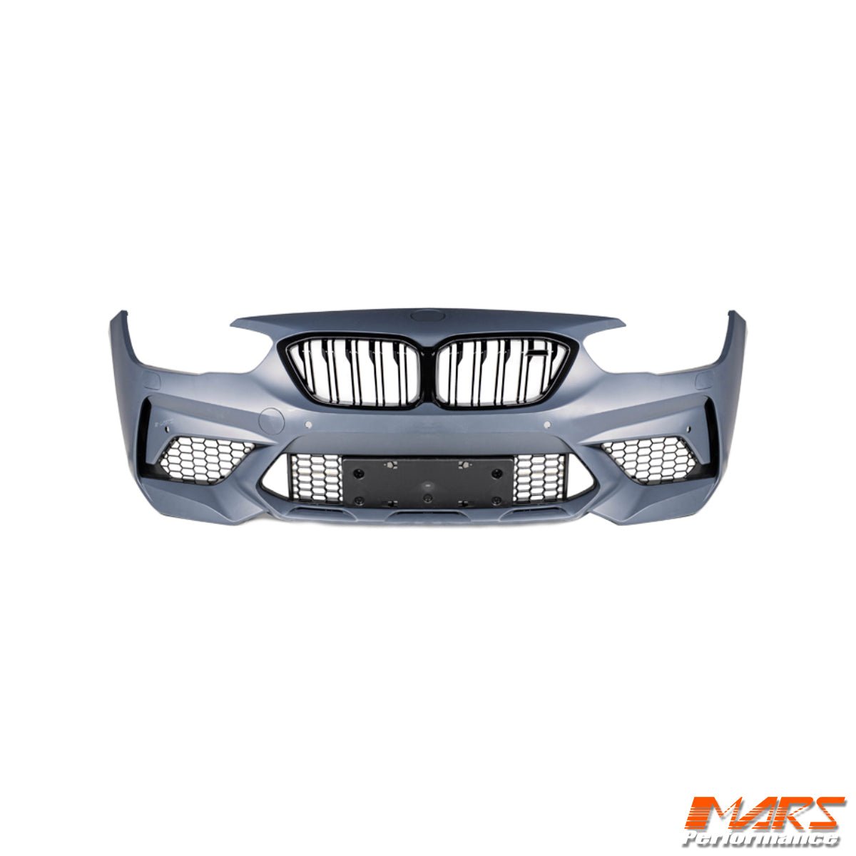 M2 Competition M2C Style Front Bumper bar Bodykit with Grill for BMW 1 Series F20 LCI Hatch 2015 - 2019 - Mars Performance