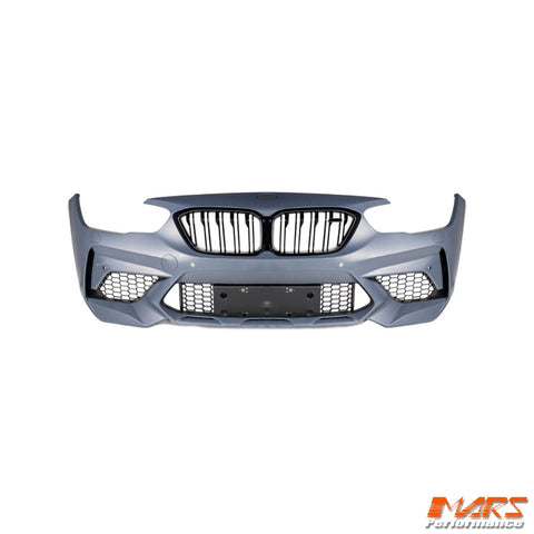 M2 Competition M2C Style Front Bumper bar Bodykit with Grill for BMW 1 Series F20 LCI Hatch 2015 - 2019 - Mars Performance