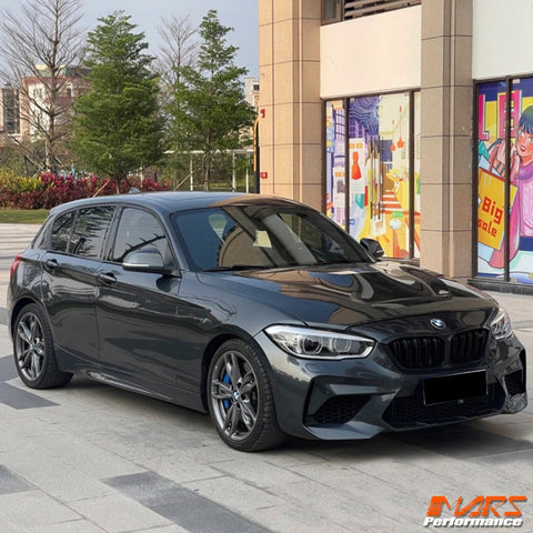 M2 Competition M2C Style Front Bumper bar Bodykit with Grill for BMW 1 Series F20 LCI Hatch 2015 - 2019 - Mars Performance