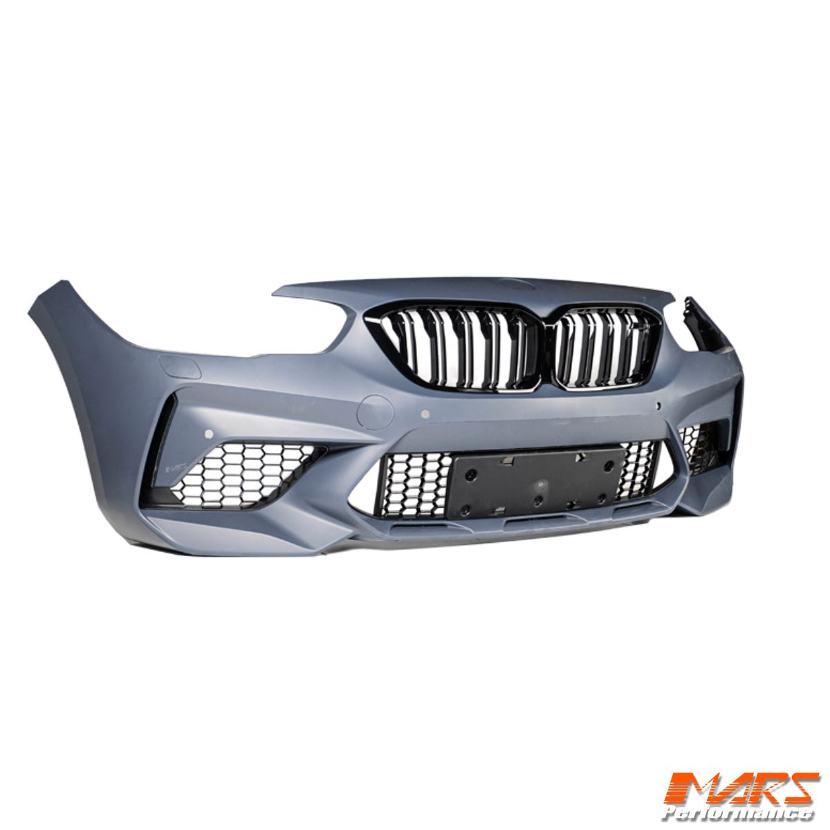 M2 Competition M2C Style Front Bumper bar Bodykit with Grill for BMW 1 Series F20 LCI Hatch 2015 - 2019 - Mars Performance