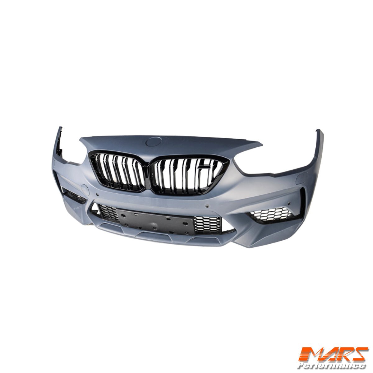 M2 Competition M2C Style Front Bumper bar Bodykit with Grill for BMW 1 Series F20 LCI Hatch 2015 - 2019 - Mars Performance