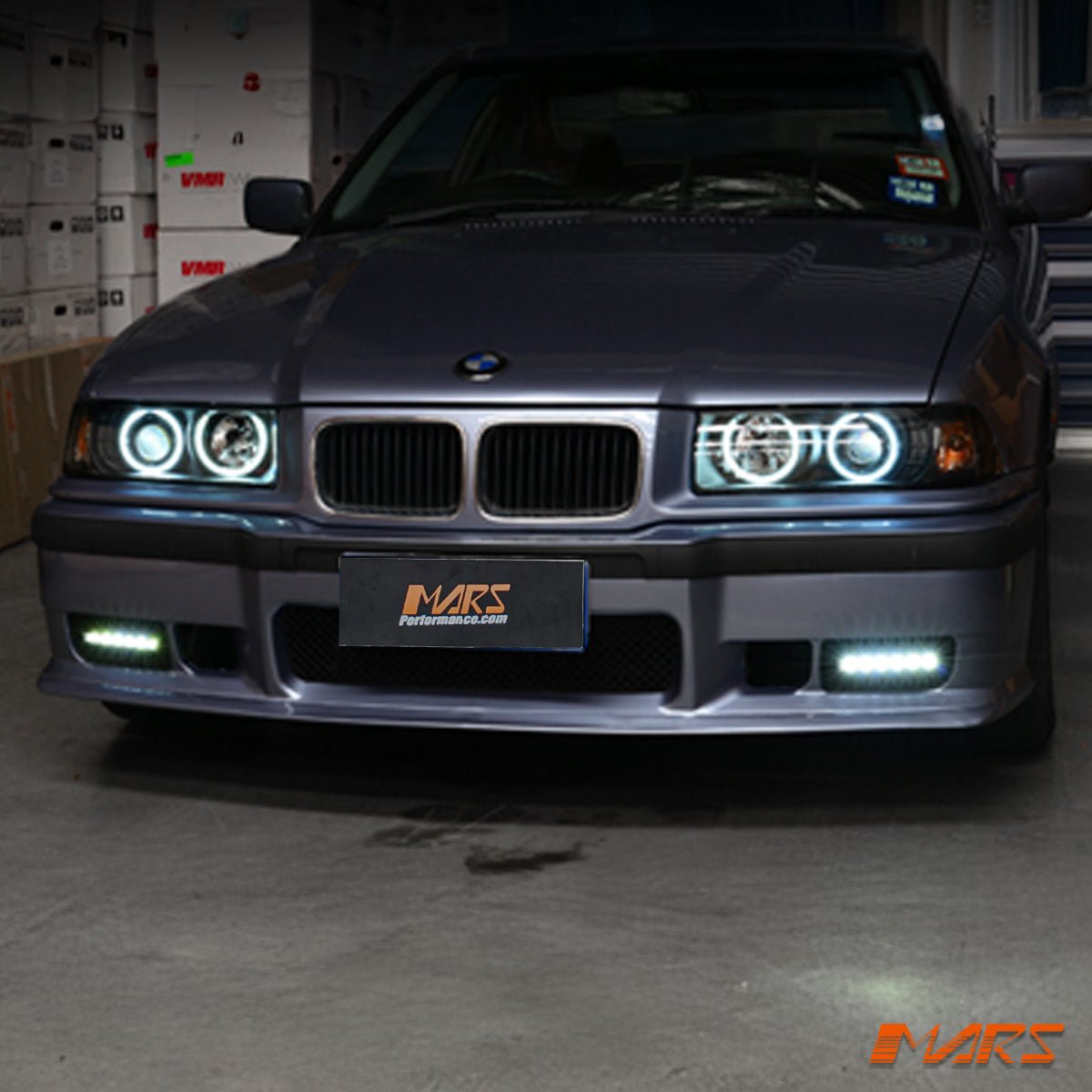 M3 style front bumper bar Bodykit for BMW 3 - Series E36 Sedan & Coupe & Convertible 1991 - 1999 - Mars Performance