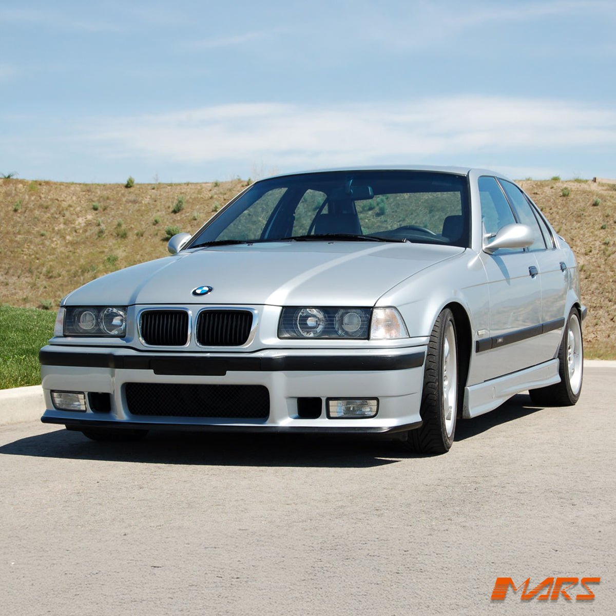 M3 style front bumper bar Bodykit for BMW 3 - Series E36 Sedan & Coupe & Convertible 1991 - 1999 - Mars Performance