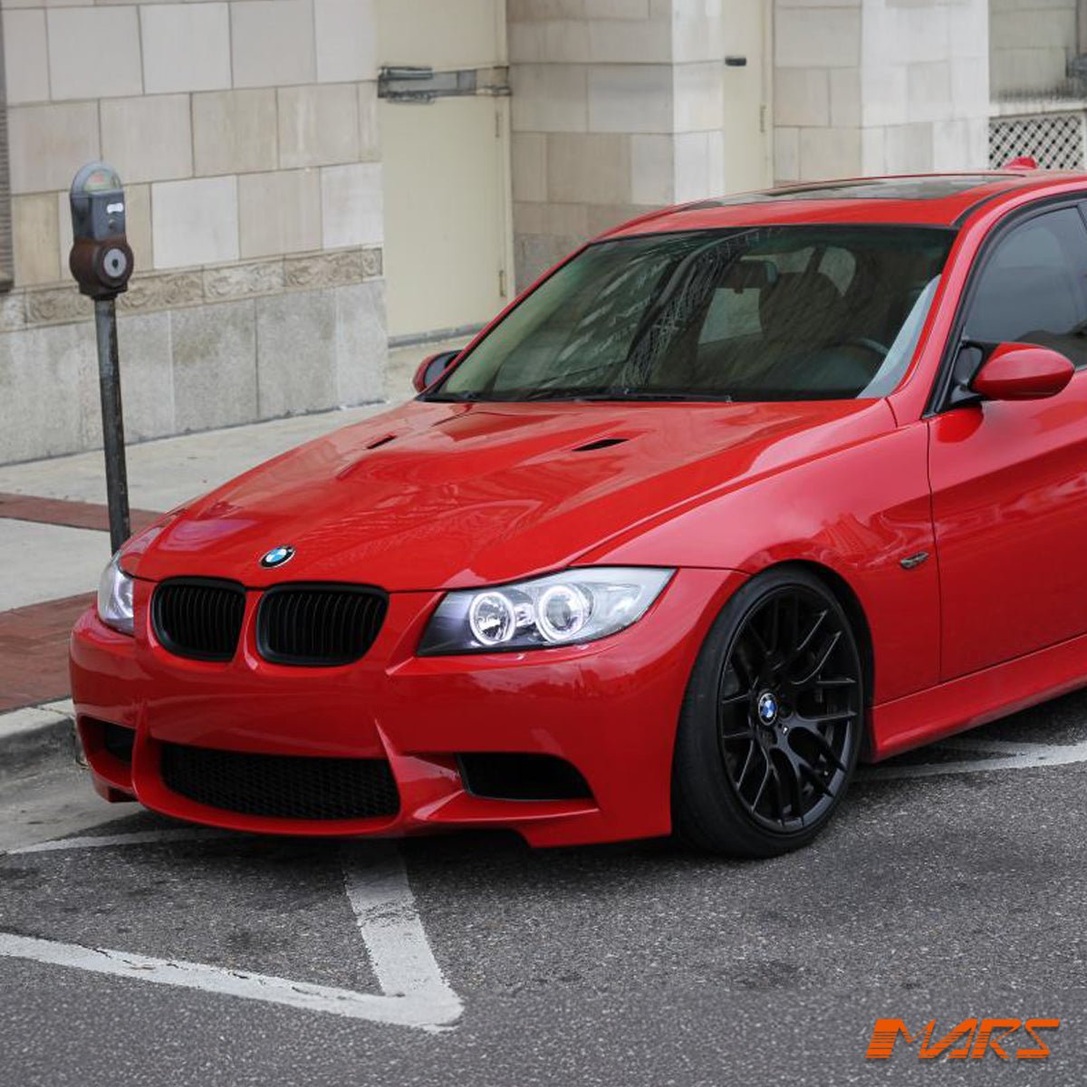 M3 style Front Bumper Bar Bodykit for BMW 3 - Series E90 Sedan & E91 Wagon 2009 - 2011 LCI - Mars Performance