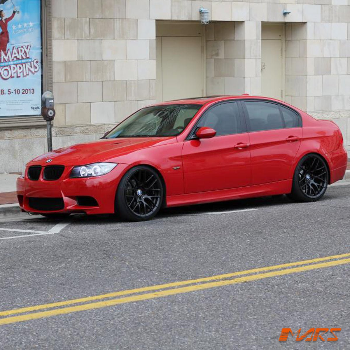 M3 style Front Bumper Bar Bodykit for BMW 3 - Series E90 Sedan & E91 Wagon 2009 - 2011 LCI - Mars Performance