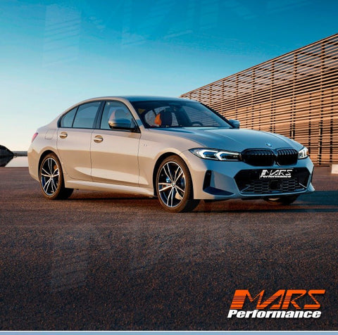 M340i LCI Style Facelift Upgrade Front Bumper Bodykit & Head lights for BMW 3 - Series G20 Sedan & G21 Wagon Pre LCI 2018 - 2022 - Mars Performance