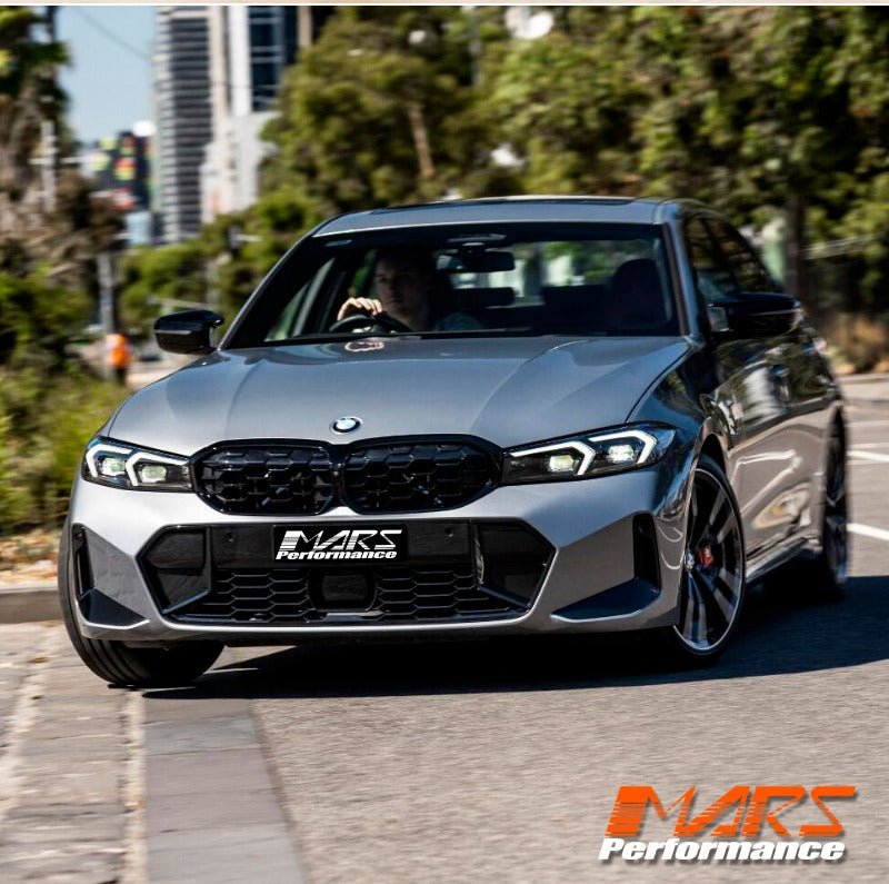 M340i Style Sport Front Bumper Bar Bodykit with Grill for BMW 3 - Series G20 Sedan & G21 Wagon LCI 2022 - 2024 - Mars Performance