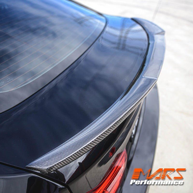 M4 Style Carbon Fibre Rear trunk boot lip Spoiler Wing Bodykit for BMW 4 - Series F36 4 doors Grand Coupe - Mars Performance
