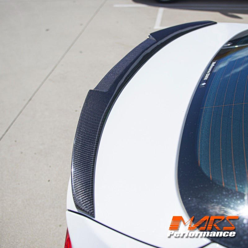 M4 Style Carbon Fibre Rear trunk boot lip Spoiler Wing Bodykit for BMW 4 - Series F36 4 doors Grand Coupe - Mars Performance