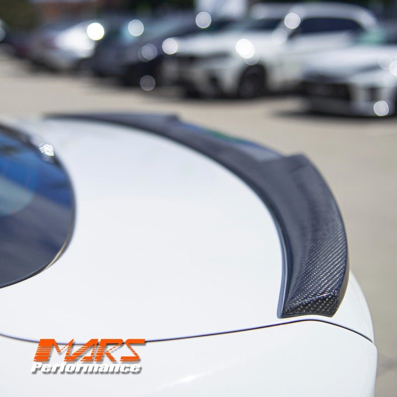 M4 Style Carbon Fibre Rear trunk boot lip Spoiler Wing Bodykit for BMW 4 - Series F36 4 doors Grand Coupe - Mars Performance