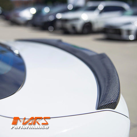 M4 Style Carbon Fibre Rear trunk boot lip Spoiler Wing Bodykit for BMW 4 - Series F36 4 doors Grand Coupe - Mars Performance