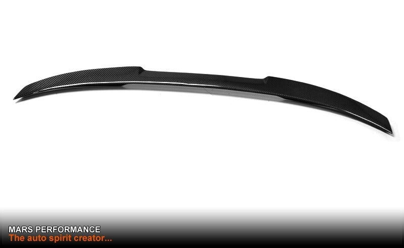 M4 Style Carbon Fibre Rear trunk boot lip Spoiler Wing Bodykit for BMW 4 - Series F36 4 doors Grand Coupe - Mars Performance