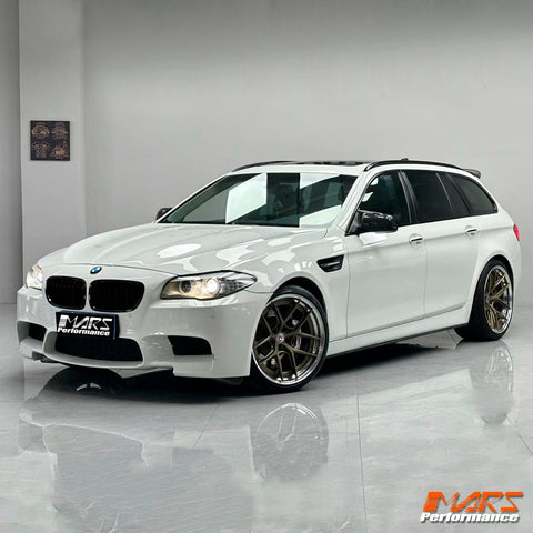 M5 Style Side Fender Guard Bodykit & LED Indicators for BMW 5 - Series F10 Sedan & F11 Wagon 2010 - 2016 - Mars Performance