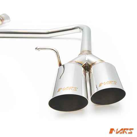 M5 Style Twin Outlet Muffler Exhaust for BMW 5 - Series F10 L6 & 2.0T Models - Mars Performance