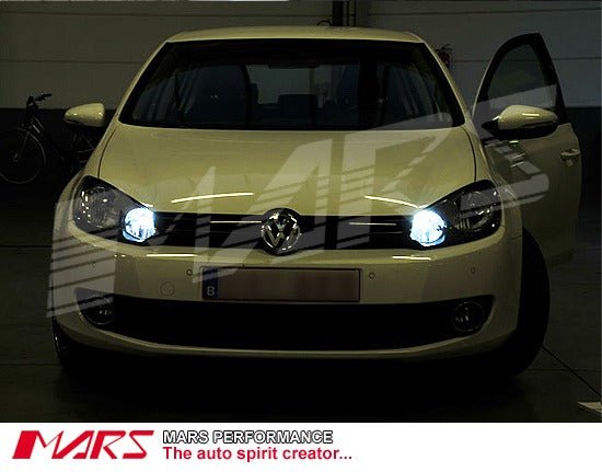 MARS 5800K White H15 Halogen Car Bulbs Globes - Mars Performance