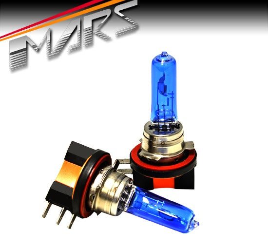 MARS 5800K White H15 Halogen Car Bulbs Globes - Mars Performance