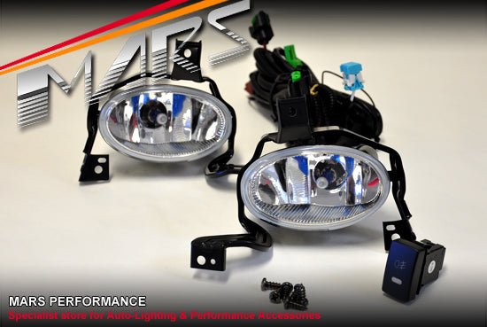 MARS Bumper Bar Driving Fog Lights for Honda CR - V 2010 - 2012 - Mars Performance