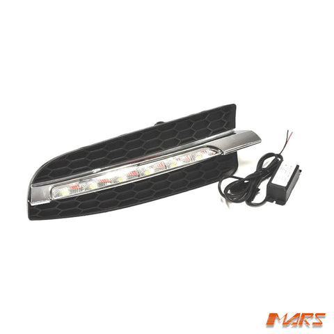 MARS Bumper Bar LED DRL Day - Time Fog Lights Cover for BMW E90 E91 E92 E92 M3 Style Bumpers - Mars Performance