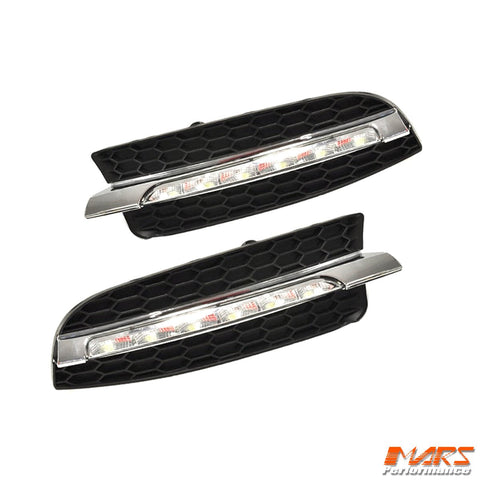 MARS Bumper Bar LED DRL Day - Time Fog Lights Cover for BMW E90 E91 E92 E92 M3 Style Bumpers - Mars Performance