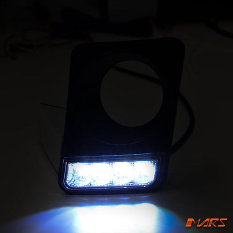 MARS Bumper Bar LED DRL Day - Time Fog Lights Cover for Holden Commodore VE Series 1 SS SV6 SSV - Mars Performance