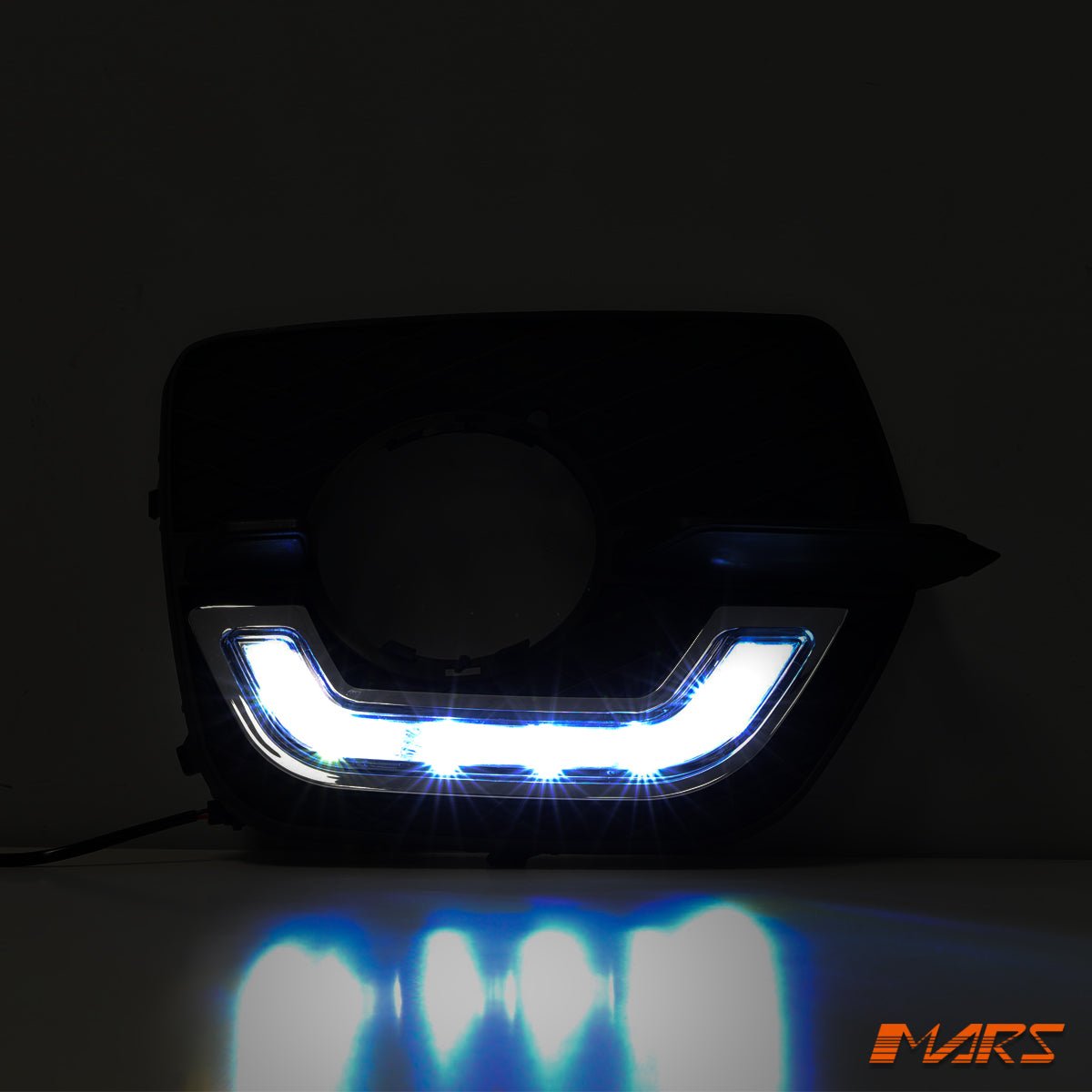 MARS Bumper Bar LED DRL Day - Time Fog Lights Cover Grille for BMW X6 E71 2008 - 2014 - Mars Performance