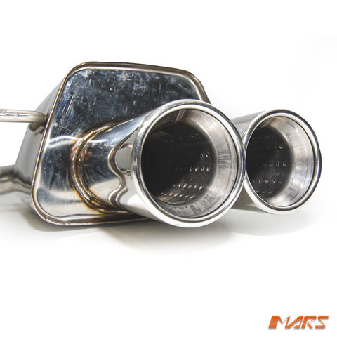 MARS Dual Outlet Twin Muffler Exhaust for Mercedes - Benz SLK R171 - Mars Performance