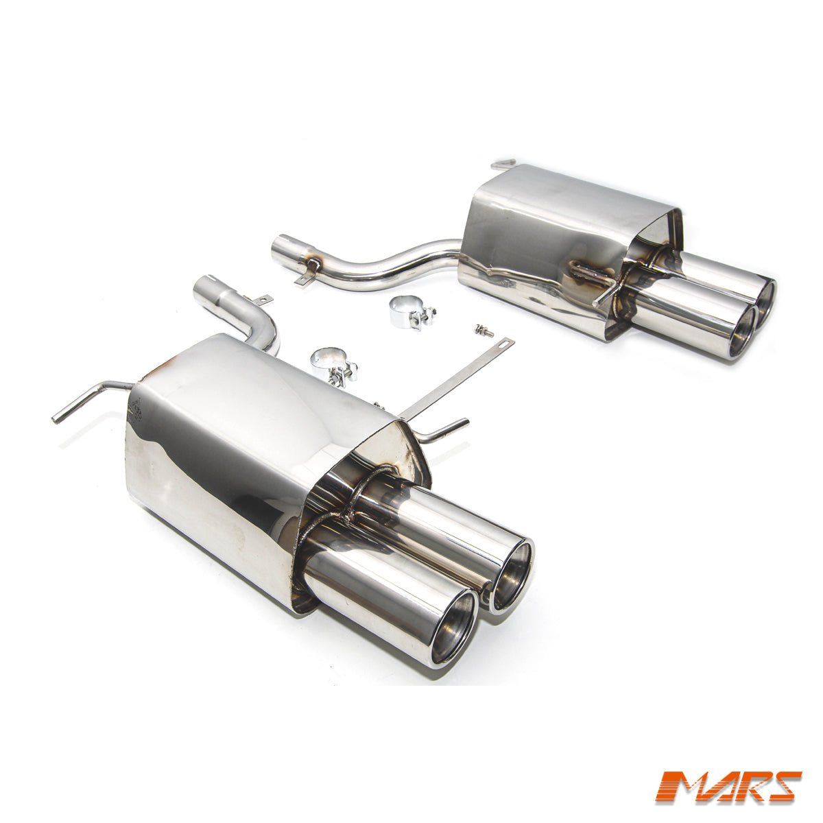 MARS Dual Outlet Twin Muffler Exhaust for Mercedes - Benz SLK R171 - Mars Performance